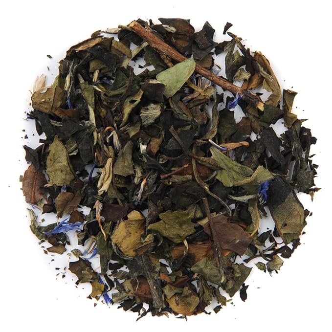 Organic Positively Tea Company, Açaí White Tea, Loose Leaf, 4 Ounce