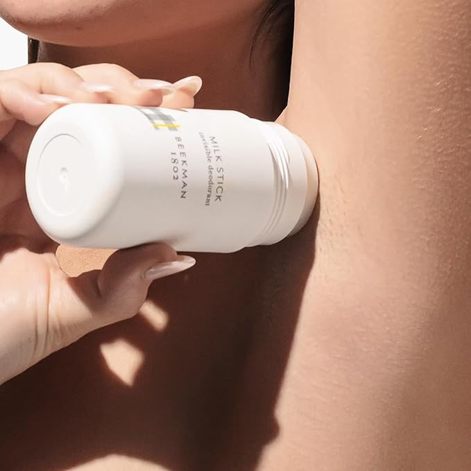 Beekman 1802 Pure Goat Milk 4-Piece Bodycare Gift Set - Includes Body Bar Soap (9 oz), Mini Whipped Body Cream, Facial Cleansing Wipes (30 ct) & Milk Stick Natural Deodorant (2.5 oz)