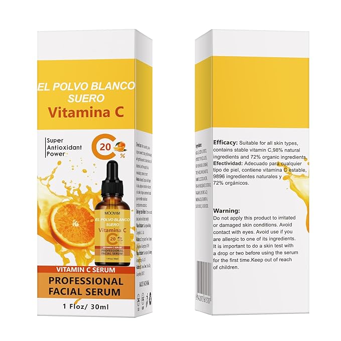 Vitamin C Face Serum with Niacinamide and Tranexamic Hydrate Skin Facial Skin Care Serum 30ml