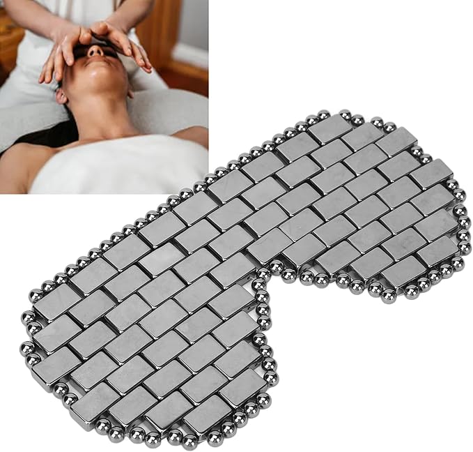 Terahertz Stone Eye Cover - Hot & Cold, Promotes Circulation, Comfortable Wearing, Portable Design - and for Facial Tension Relief
