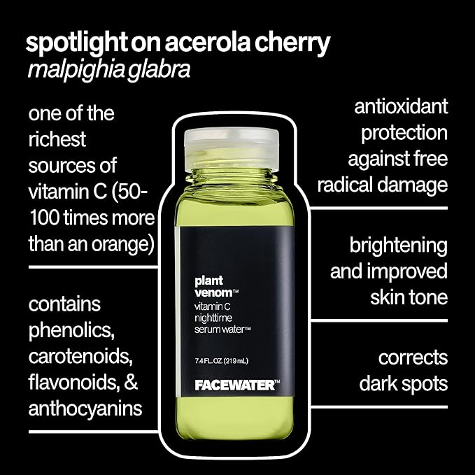 Facewater Plant Venom Vitamin C Serum Water