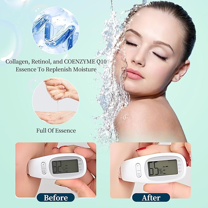 Collagen Face Sheet Mask Anti Aging Skin Care Mask Sheets Collagen Sheets Pack With Retinol Sheet Facial Masks Bulk for Women Face Masks Beauty Gifts for Women Fine Lines Wrinkle 10 Pack