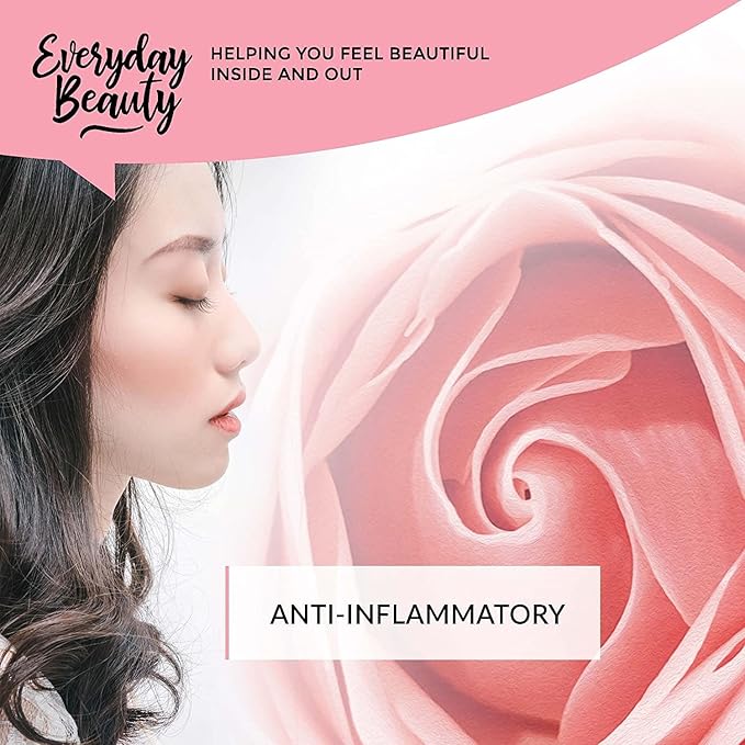 Rose Water Facial Toner - Alcohol-Free Vegan All Natural Refreshing Spray Mist for Face and Hair - Uplifts, Calming & Soothing for All Skin Types 8oz with Fine Mist Cap