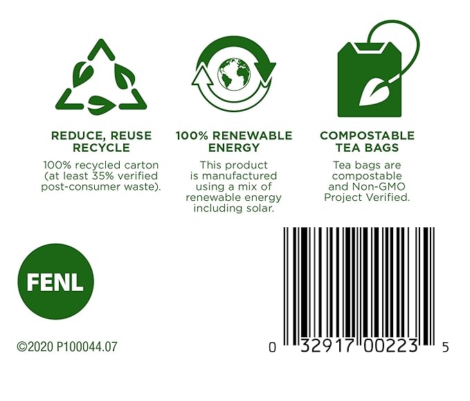 Traditional Medicinals Organic Fennel Herbal Tea, Promotes Digestive Health, (Pack of 2) 32 Tea Bags Total