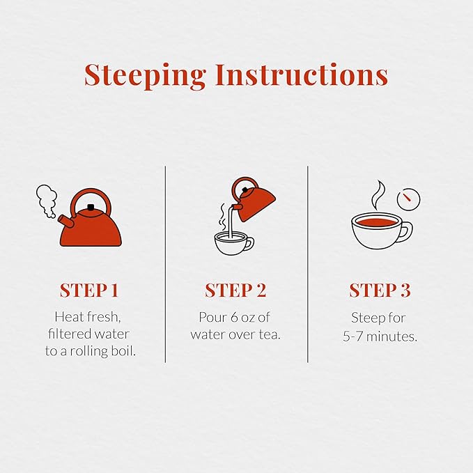 The Republic of Tea Organic Aronia Elderberry Rooibos SuperDigest Tea® | Probiotic Tea Bags (36 count)