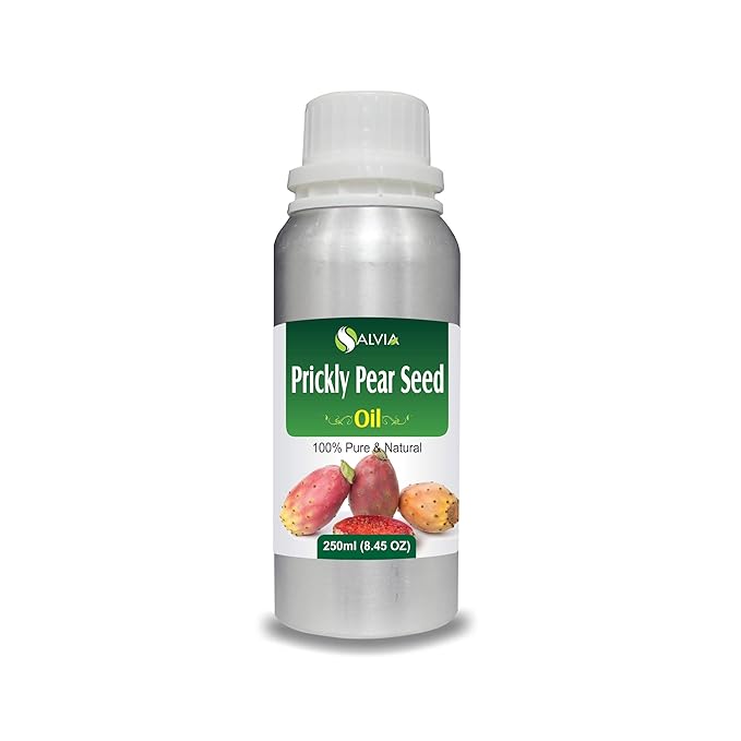 Salvia Prickly Pear Seed (Opuntia Ficus-Indica) Essential Oil 100% Pure, Undiluted and Organic - Natural, Premium Aromatherapy Oil - Therapeutic Grade - 250 ML