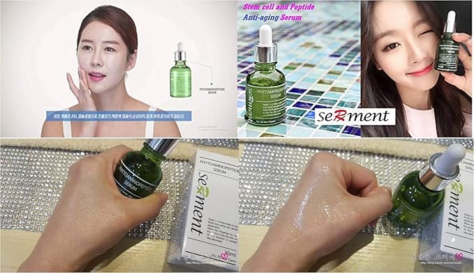 [Serment] Korean Cosmetics Serment Peptide and Stem Cell Serum 30ml with Advance Super liposome technology