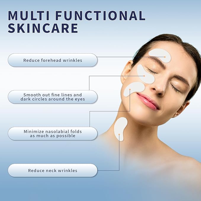 Under Eye Patches 5 Pairs Rreusable Under Eye Patches with Lifting Effect to Reduce Wrinkles and Fine Lines