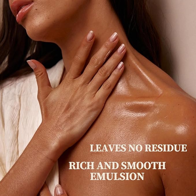 Goat Milk Lotion, Moisturizing Body Milk Lotion for Dry Skin Women and Men, Long-lasting and Non-greasy Organic Goat Milk Moisturizer for Face and Body (500ML)