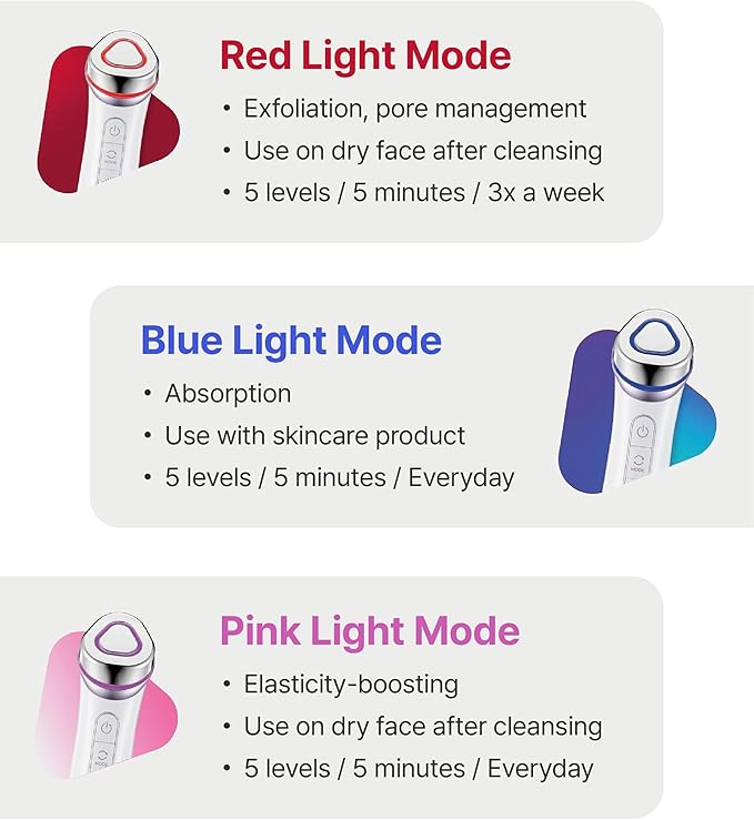 Centellian 24 Madeca Prime Facial Toning Device - 3-in-1 Microcurrent + Hyaluronic Tox Boosting Ampoule (1.01fl oz) - Deep Moisturization & Hydration with Hyaluronic Acid, Premium Korean Skin Care