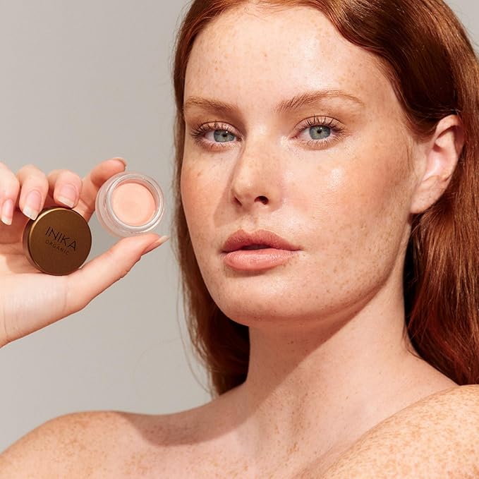 INIKA Organic Golden Plains Dewy Skin Set | Vegan, Natural, Organic Glowing Primer and Lip & Cheek Color For Radiant Skin. Sustainable Packaging