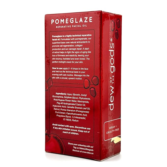 Pomeglaze facial oil with Retinol 30ml / 1.01oz
