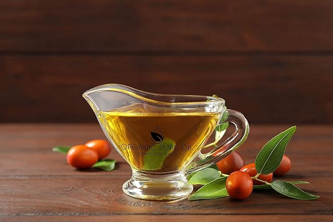 OPO 100% Pure Jojoba Oil - 32 oz Cold Pressed Carrier Oil for Hair, Skin, Face, Lips, Massage, Makeup Remover, Soaps