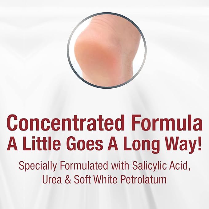 Kerasal Intensive Foot Repair, Skin Healing Ointment for Cracked Heels and Dry Feet, 1 Oz