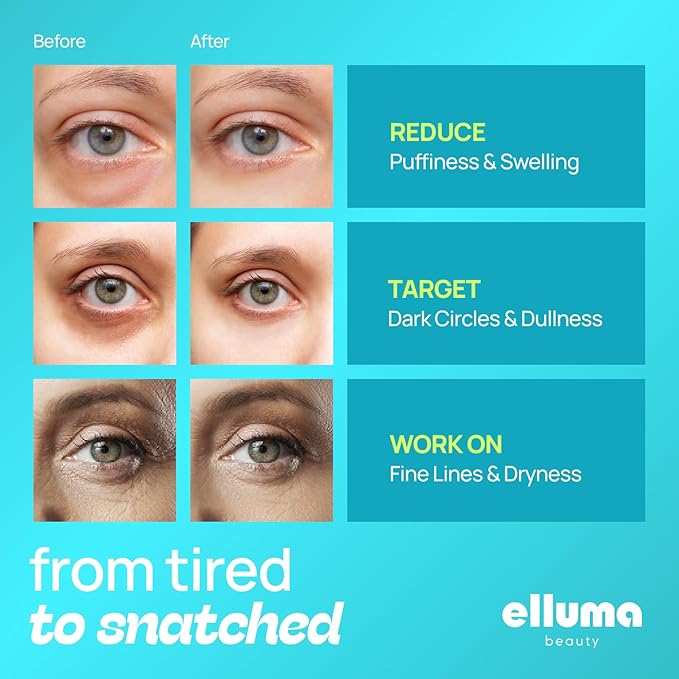 Under Eye Patches – 24 Hydrogel Pads, Hydrating & Restoring Sets with Seaweed and Chamomile