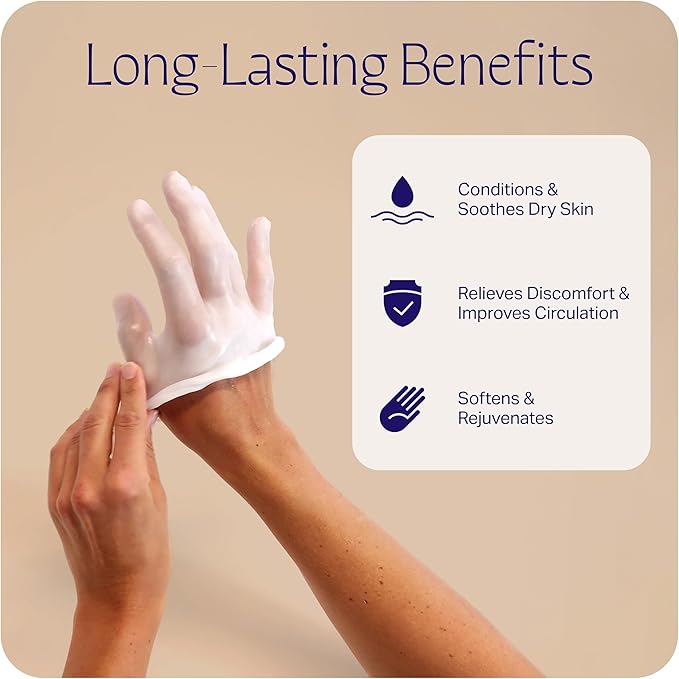 Therabath Foot ComforKit for Paraffin Wax Bath, Arthritis and Skin Therapy, Includes 2 Insulated Boots, 100 Liners, 4 oz. Pre-Treatment Spray, Intensive Hydrating Cream, for Home or Spa, Made in USA