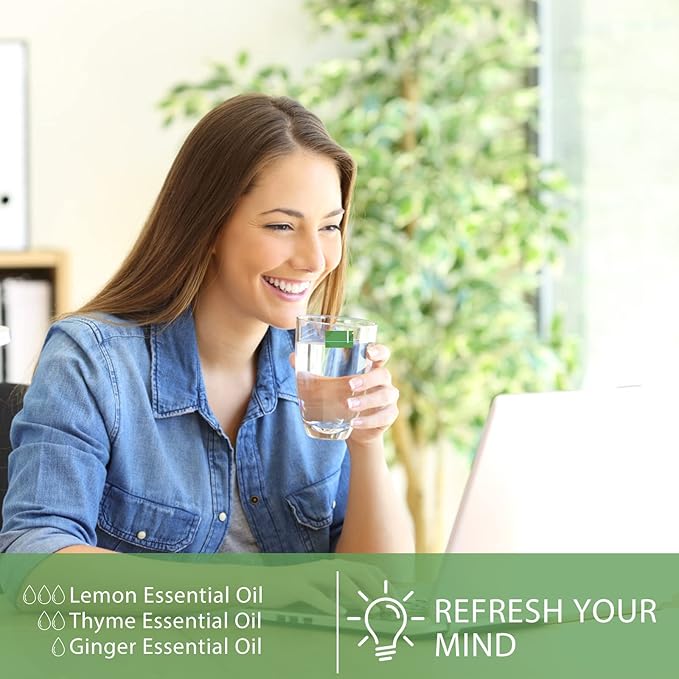 Thyme 3.38fl.oz Essential Oil, PHATOIL Aromatherapy Essential Oils for Diffuser, Humidifier, Perfect for DIY Soap, Candle, Bath Bombs Making(100ml)