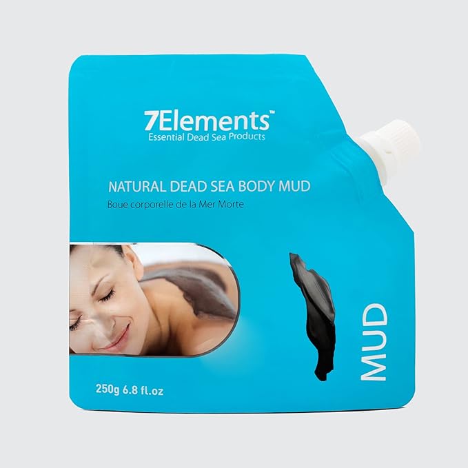 Dead Sea Mud Mask For Body - Spa Quality Pore Reducer for Acne, Blackheads, and Oily Body Skin - All Natural Anti Aging Skincare for Men & Women - Best Body Cleansing Clay Mask - 8.8fl oz