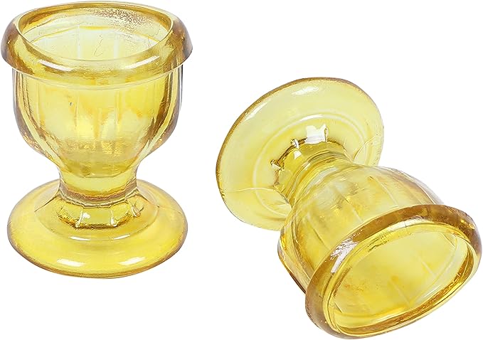 Glass Eye Wash Cup with Engineering Design to Fit Eyes for Effective Cleansing Superior, Smooth Edge,Snug Fit- with Storage Container Soothing Relief from Allergens, Irritants, Makeup, Dust, Dry Eyes