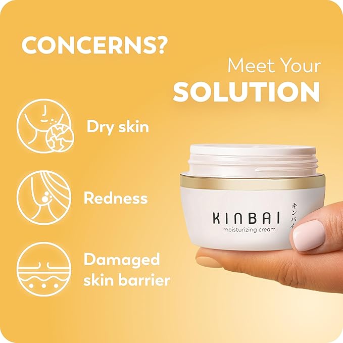 Face Cream Moisturizer for Women, Facial Lotion for Dry Skin, Hydrating Face Moisturizer, Moisturizing Collagen Peptide Cream, Fragrance Free, Japanese Skin Care, Made in Japan, 1.7 Fl.Oz