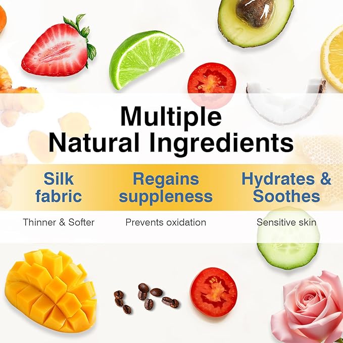 Face Mask Skincare - 6 Sheet Masks, Spa Party Face Masks, Natural Ingredients, Moisturizing & Soothing - Suitable for All Skin Types