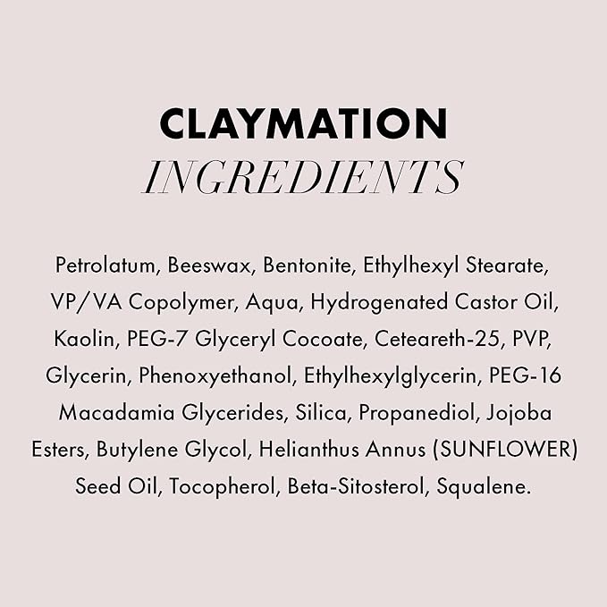 Hanz de Fuko Claymation – Premium Men’s Hair Styling Clay – Super High Hold, Matte Finish – 2 oz