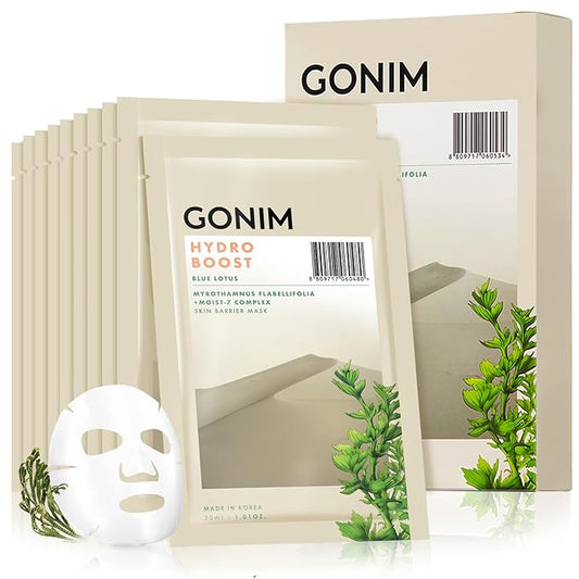 Korean Hyaluronic Acid Sheet Mask (15 sheets) | Resurrection Plant | Strengthen the skin barrier | Anti-Aging Mask | Reduce Fine Lines & Wrinkles, Smooths & Repairs | Korean SkinCare