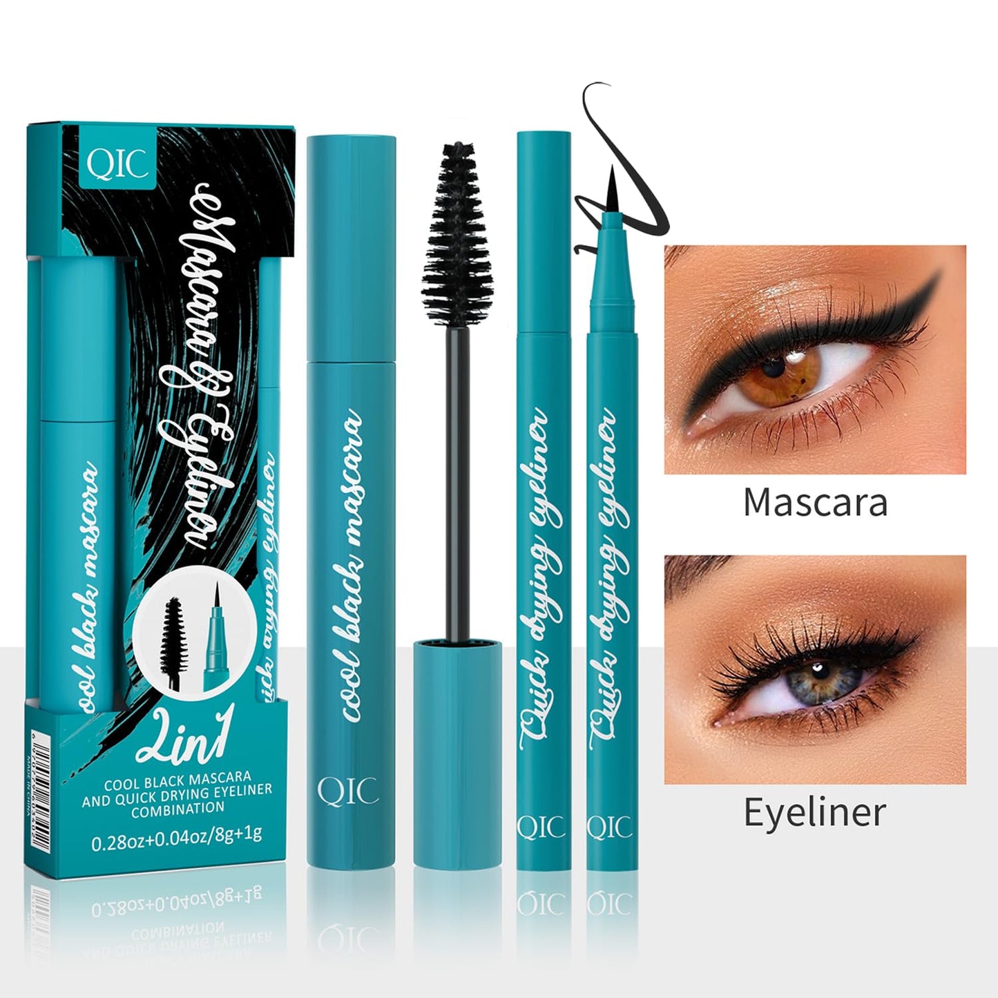 All In One Makeup Kit Full Kit 12 Colors Eyeshadow Palette,6 Colors Lipstick Set,2 Full Coverage Foundation,Primer,Eyebrow Soap,Waterproof Eyeliner and Mascara (104 Buff Beige +105 Sand+ Matte Shadow)