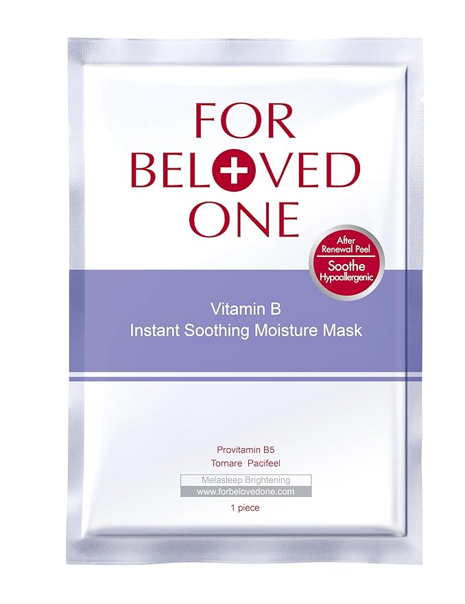 Vitamin B Instant Soothing Moisture Mask(Pack of 4)