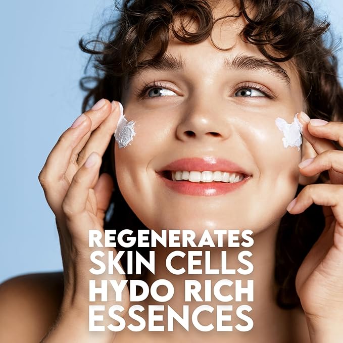 Restoring Night Cream for Face, Anti-Aging Moisturizer with Hydro-Rich Essence. Skin-renewing face cream for a hydrated, youthful look. Size: 1.7 oz.