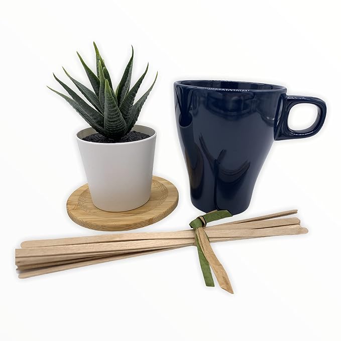 Rock the Top Restful Moments Herbal Tea Gift Box - Tea Set with Tea Infuser, Loose Leaf Tea, Tea Steeper, Tea Cup, Tea Bag Holder, Coaster & more- Gift Sets for Tea Lovers, Nurse Gifts, Birthdays & Teacher Appreciation.