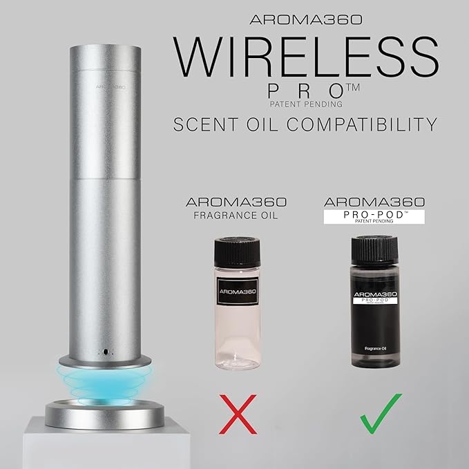 Aroma360 - Deja Vu Pro Pod Fragrance Oil Blend | Hotel Inspired Luxury Essential Oil Diffuser | Aromatherapy Scent Diffuser Oil | Bergamot, Orange Blossom and Rose 1.7 fl oz, 50 mL