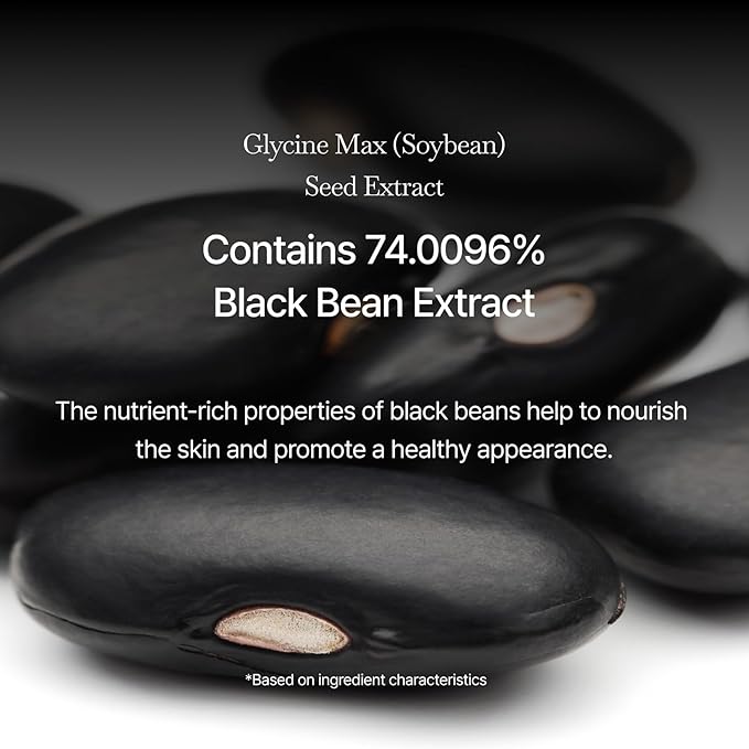 Black bean Ampoule Luftig, Skin Calm Ampoule with Skin Vitalizing, for Sensitive and Combination Skin, Mild Ampoule for Face, Korean Skin Care 1.69 fl.oz.