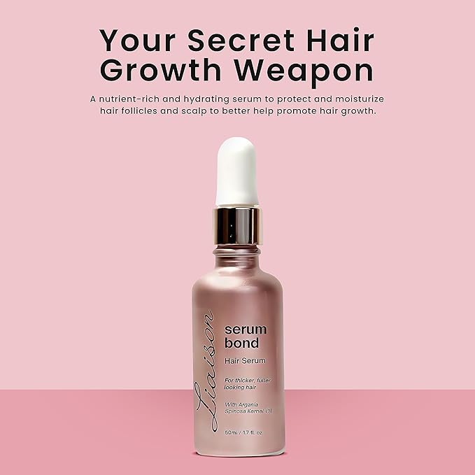 Liaison Hair Growth Serum for Women (50ml) - Nourishing & Strengthening Formula - Scalp Serum Oil for Healthier, Longer Growth & Thicker Hair - Reduces Thinning & Boosts Follicle