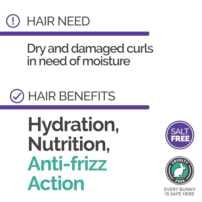 Novex My Curls Deep Conditioning Hair Mask Cream (35.2oz) Moisturizing Treatment Defines Curls, Controls Volume, Reduces Frizz, Adds Softness, for All Curly Hair Types