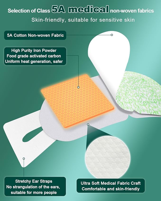 ProCIV 30 Packs Steam Eye Mask, Heated Eye Masks Relaxing Gifts for Women Soothing Eye Fatigue Hot Sleep Mask, Warm Eye Compress for Dry Eyes, Disposable Mask for Travel Essentials