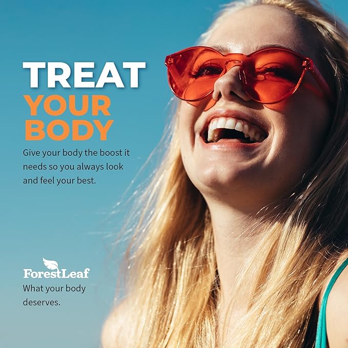 ForestLeaf Multi Collagen Pills - Collagen Men & Collagen Women - Hydrolyzed Collagen Supplements with Vitamin C & Hyaluronic Acid - Collagen Capsules for Hair, Skin & Nails (240 Peptide Capsules)