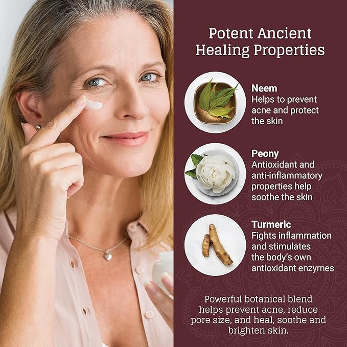 AVYA Eye Bright Cream (0.17oz / 5ml) - Advanced Ayurvedic Skincare/Caffeine Reduces Dark Circles and Puffiness/Tightens and Reduces Fine Lines Around Eyes