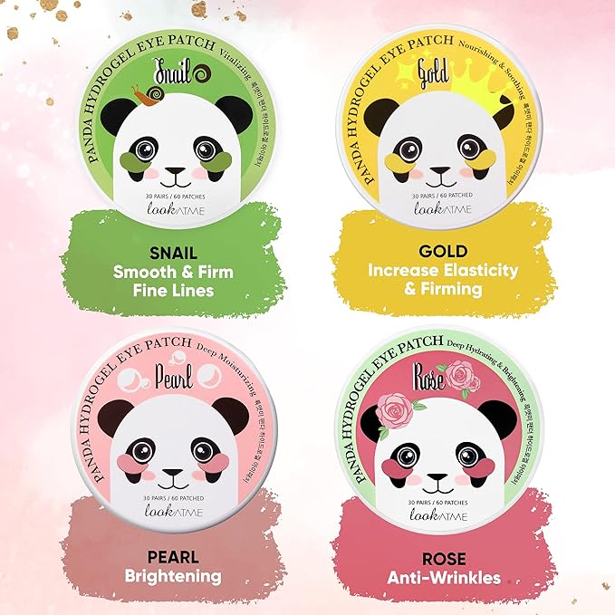 Korean Under Eye Patches for Dark Circles and Puffiness, Under Eye Mask for Puffy Eyes, Eye Bags with Snail Pearl (60pcs x 2pk), Cooling Eye Masks with Hyaluronic Acid, Collagen, Hydrogel Eye Gel Pads