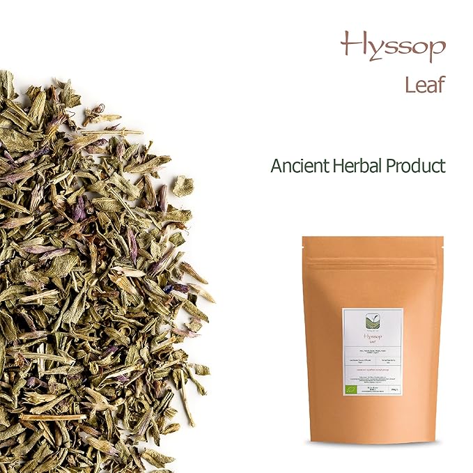 Hysop Leaf Organic Herbal Tea - Perfect For Elevating Dishes - Hyssop Organic Hyssops Hyssop Herb Dried Hyssop Herb Tea Organic Hyssop Herb Hisop Herb