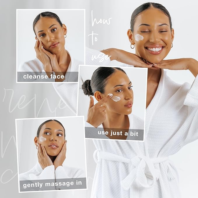 Hair Craft Co. Night Cream Moisturizer for Face 1.5oz – Hydrating for Face Anti-Aging, Wrinkle Prevention, & Nighttime Skin Renewal - 30 Day Supply