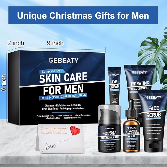 Skin Care Set for Women,Skin Care for Men,Unique Gift Ideas for Christmas