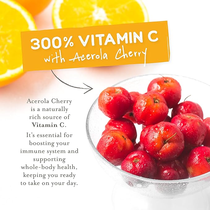 SEN CHA Naturals Citrus Ginger Green Tea + C Effervescent Drink Mix with 200% Vitamin C, Japanese Matcha Powder, Acerola Cherry, Coconut Water Powder, Orange Peel, Turmeric & Ginger (Pack of 10)