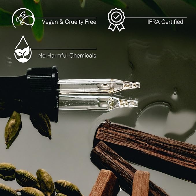 AromaTech Santal Escape Aroma Essential Oil Blend: Luxury Hotel Inspired Aromatherapy with Ocean Air, Sandalwood, Iris for Ultrasonic Diffusers & Nebulizers - 4 fl oz, 120 mL