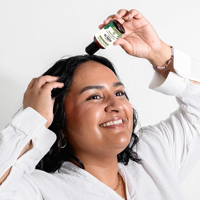 Banyan Botanicals Brahmi Oil with Sesame Base – Organic Ayurvedic Massage Oil with Gotu Kola and Bacopa ­­– Calming Massage Oil for Focus & Relaxation – 2 oz – Non GMO Sustainably Sourced Abhyanga Oil