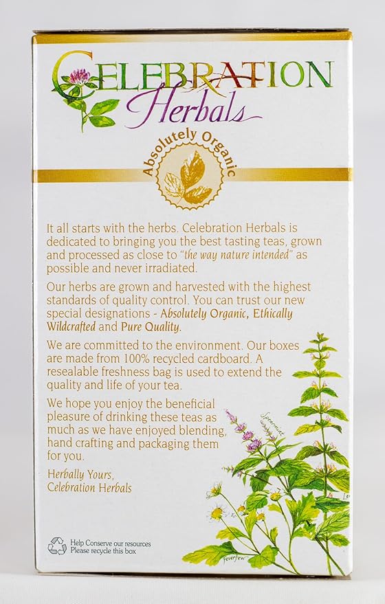 Celebration Herbals Organic Marshmallow Root Bulk Tea Caffeine Free -- 1.76 oz