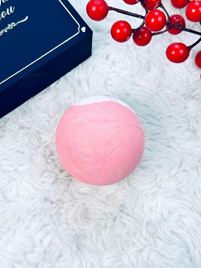 Luxurious Rose Bath Relaxation Gift Set – Premium Spa Experience for Women | Perfect Birthday Gift for Girlfriend, Mom, Sister & Best Friend | Ultimate Self-Care Basket