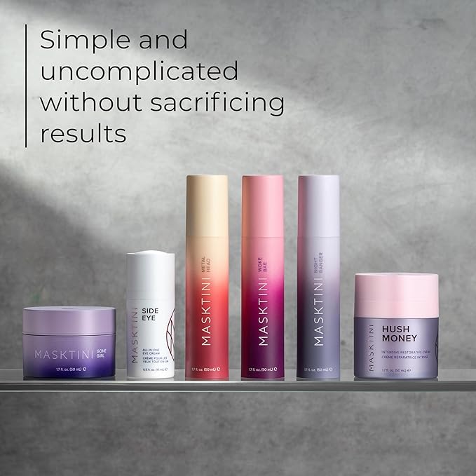 Side Eye All-in-One Eye Cream, 0.5 ounce - Face Moisturizer - with Apple and Green Tea Extracts - Collagen Boosting - Eye Cream for Puffiness