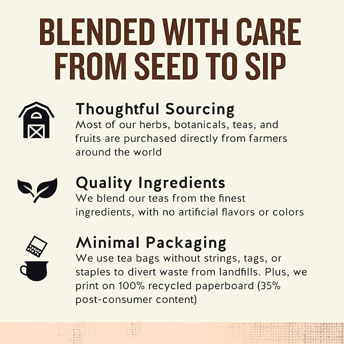 Celestial Seasonings Fruit Tea Sampler Herbal Tea Variety Pack, Caffeine Free, 18 Tea Bags Per Box