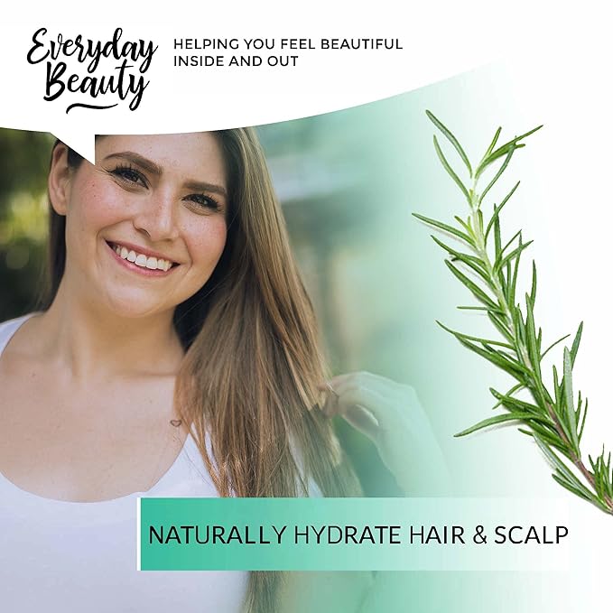 Rosemary Hydrosol - Bulk 32 Fl Oz - Alcohol-Free Vegan All Natural Refreshing for Face, Scalp & Hair - Uplifts, Calming & Soothing for All Skin Types…